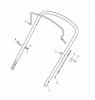 Global Garden Products GGP Baujahr 2017 Benzin Ohne Antrieb 2017 CRL-CSL 484 W - CRL-CSL 484 WQ Ersatzteile Handle, Upper Part