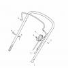 Global Garden Products GGP Baujahr 2017 Benzin Ohne Antrieb 2017 CRL-CSL 484 W - CRL-CSL 484 WQ Ersatzteile Handle, Upper Part