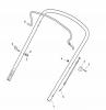 Global Garden Products GGP Baujahr 2017 Benzin Ohne Antrieb 2017 DI 474 Ersatzteile Handle, Upper Part