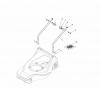 Global Garden Products GGP Baujahr 2017 Benzin Ohne Antrieb 2017 EP 414 Ersatzteile Handle, Lower Part