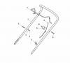 Global Garden Products GGP Baujahr 2017 Benzin Ohne Antrieb 2017 EP 414 Ersatzteile Handle, Upper Part