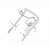 Global Garden Products GGP Baujahr 2017 Benzin Ohne Antrieb 2017 ES 414 Ersatzteile Handle, Upper Part