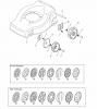 Global Garden Products GGP Baujahr 2017 Benzin Ohne Antrieb 2017 ES 414 Ersatzteile Wheels - Fixing by Screw