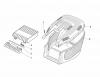 Global Garden Products GGP Baujahr 2017 Benzin Ohne Antrieb 2017 ES 414 Ersatzteile Grass-Catcher