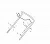 Global Garden Products GGP Baujahr 2017 Benzin Ohne Antrieb 2017 ES 464 Ersatzteile Handle, Upper Part