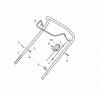 Global Garden Products GGP Baujahr 2017 Benzin Ohne Antrieb 2017 ES 534 Ersatzteile Handle, Upper Part