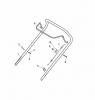 Global Garden Products GGP Baujahr 2017 Benzin Ohne Antrieb 2017 ES 534 Ersatzteile Handle, Upper Part