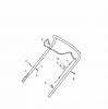 Global Garden Products GGP Baujahr 2017 Benzin Ohne Antrieb 2017 ESL 464 Ersatzteile Handle, Upper Part