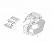 Global Garden Products GGP Baujahr 2017 Benzin Ohne Antrieb 2017 ESL 464 Ersatzteile Grass-Catcher