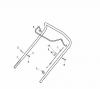 Global Garden Products GGP Baujahr 2017 Benzin Ohne Antrieb 2017 ESL 534 Ersatzteile Handle, Upper Part