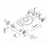 Global Garden Products GGP Baujahr 2017 Benzin Ohne Antrieb 2017 MCS 474 Ersatzteile Deck And Height Adjusting