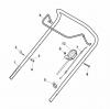 Global Garden Products GGP Baujahr 2017 Benzin Ohne Antrieb 2017 MCS 474 Ersatzteile Handle, Upper Part