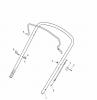 Global Garden Products GGP Baujahr 2017 Benzin Ohne Antrieb 2017 MCS 474 Ersatzteile Handle, Upper Part