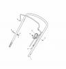 Global Garden Products GGP Baujahr 2017 Benzin Ohne Antrieb 2017 MCS 474 Ersatzteile Handle, Upper Part