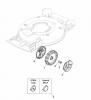Global Garden Products GGP Baujahr 2017 Benzin Ohne Antrieb 2017 MCS 504 Ersatzteile Wheels and Hub Cap s - STAR