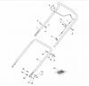 Global Garden Products GGP Baujahr 2017 Benzin Ohne Antrieb 2017 MP1 504 Ersatzteile Handle, Upper Part