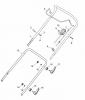Global Garden Products GGP Baujahr 2017 Benzin Ohne Antrieb 2017 MP1 504 Ersatzteile Handle, Upper Part