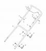 Global Garden Products GGP Baujahr 2017 Benzin Ohne Antrieb 2017 MP1 504 Ersatzteile Handle, Upper Part