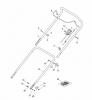 Global Garden Products GGP Baujahr 2017 Benzin Ohne Antrieb 2017 MP1 504 Q Ersatzteile Handle, Upper Part