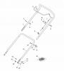 Global Garden Products GGP Baujahr 2017 Benzin Ohne Antrieb 2017 MP1 504 Q Ersatzteile Handle, Upper Part