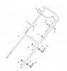Global Garden Products GGP Baujahr 2017 Benzin Ohne Antrieb 2017 MP1 504 Q Ersatzteile Handle, Upper Part
