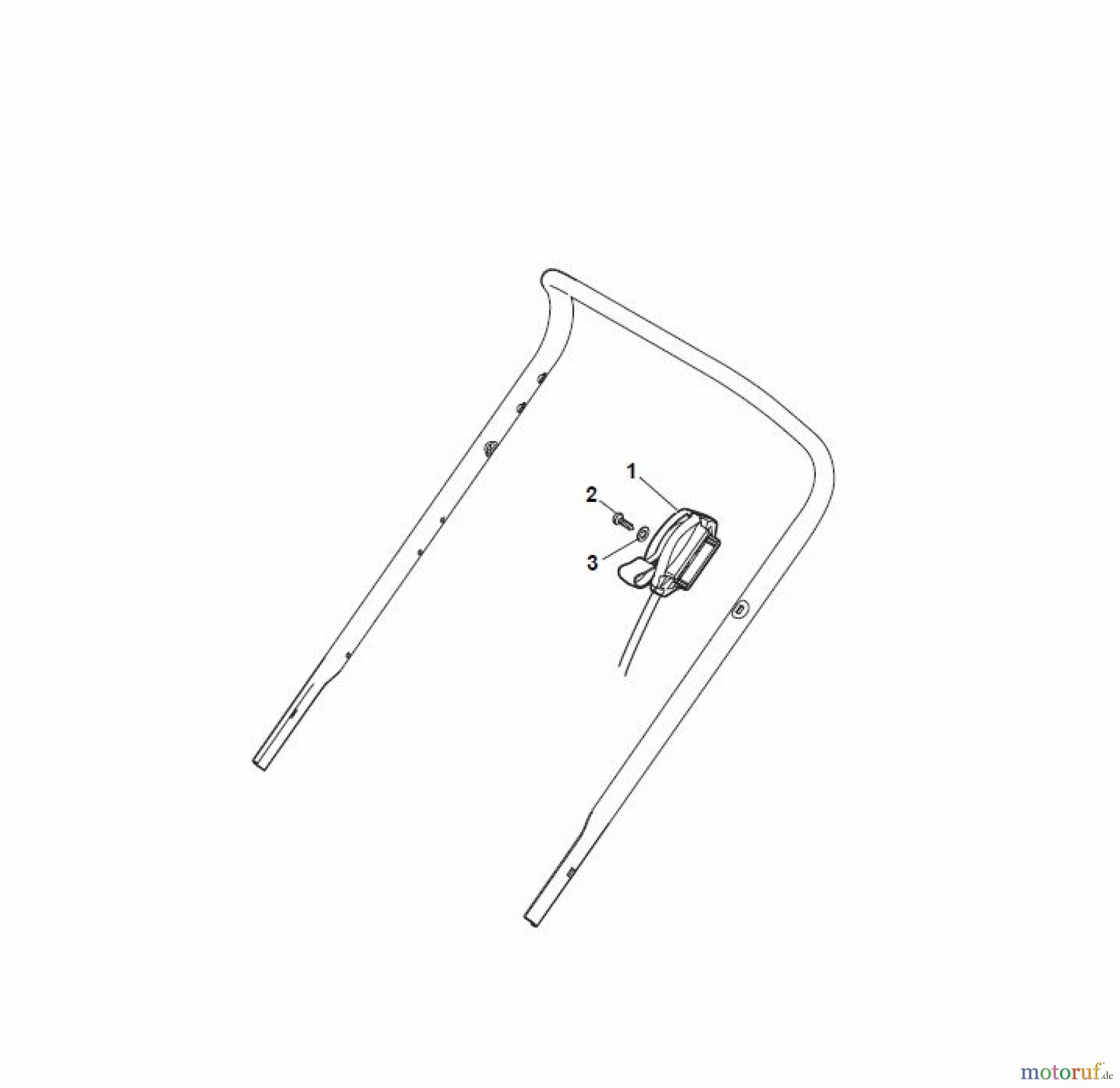 Global Garden Products GGP Rasenmäher Baujahr 2017 Benzin Ohne Antrieb 2017 NT 484 - 484 Q Controls