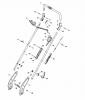 Global Garden Products GGP Baujahr 2017 Benzin Ohne Antrieb 2017 NT 484 W - 484 WQ Ersatzteile Handle, Upper Part