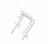 Global Garden Products GGP Baujahr 2017 Benzin Ohne Antrieb 2017 NT 484 W - 484 WQ Ersatzteile Handle, Upper Part - ECO
