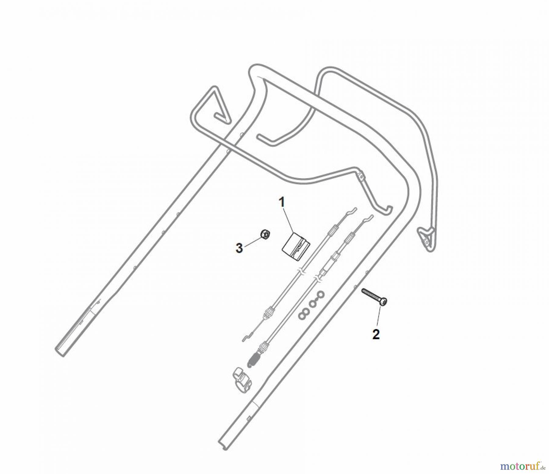 Global Garden Products GGP Rasenmäher Baujahr 2017 Benzin Ohne Antrieb 2017 NT 534 - 534 Q Controls Fixed RPM