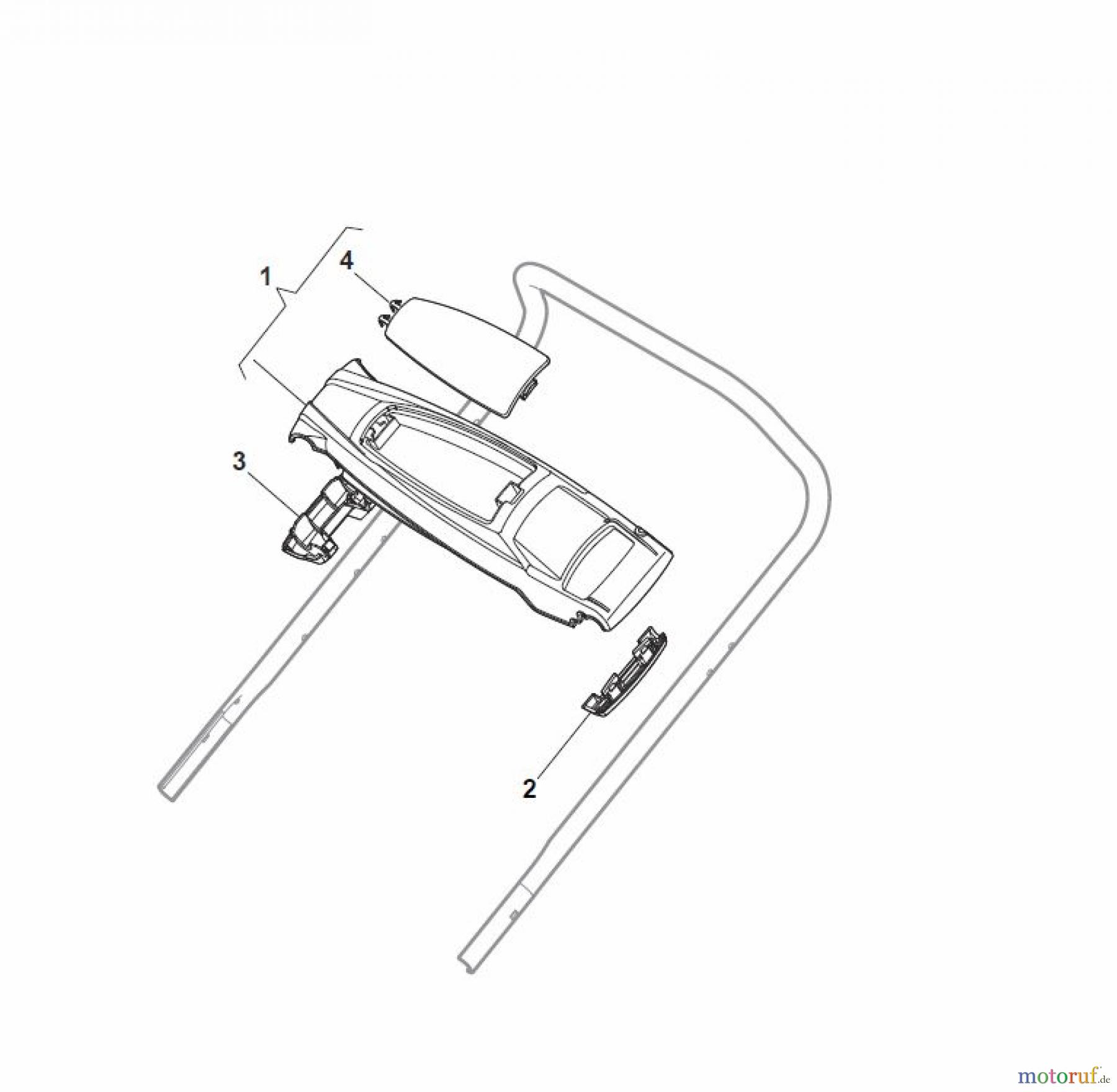 Global Garden Products GGP Rasenmäher Baujahr 2017 Benzin Ohne Antrieb 2017 NT 534 - 534 Q DELTA Dashboard