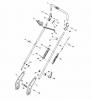 Global Garden Products GGP Baujahr 2017 Benzin Ohne Antrieb 2017 NT 534 W - 534 WQ Ersatzteile Handle, Upper Part