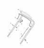 Global Garden Products GGP Baujahr 2017 Benzin Ohne Antrieb 2017 NT 534 W - 534 WQ Ersatzteile Handle, Upper Part - LUX