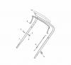 Global Garden Products GGP Baujahr 2017 Benzin Ohne Antrieb 2017 NT 534 W - 534 WQ Ersatzteile Handle, Upper Part - ECO