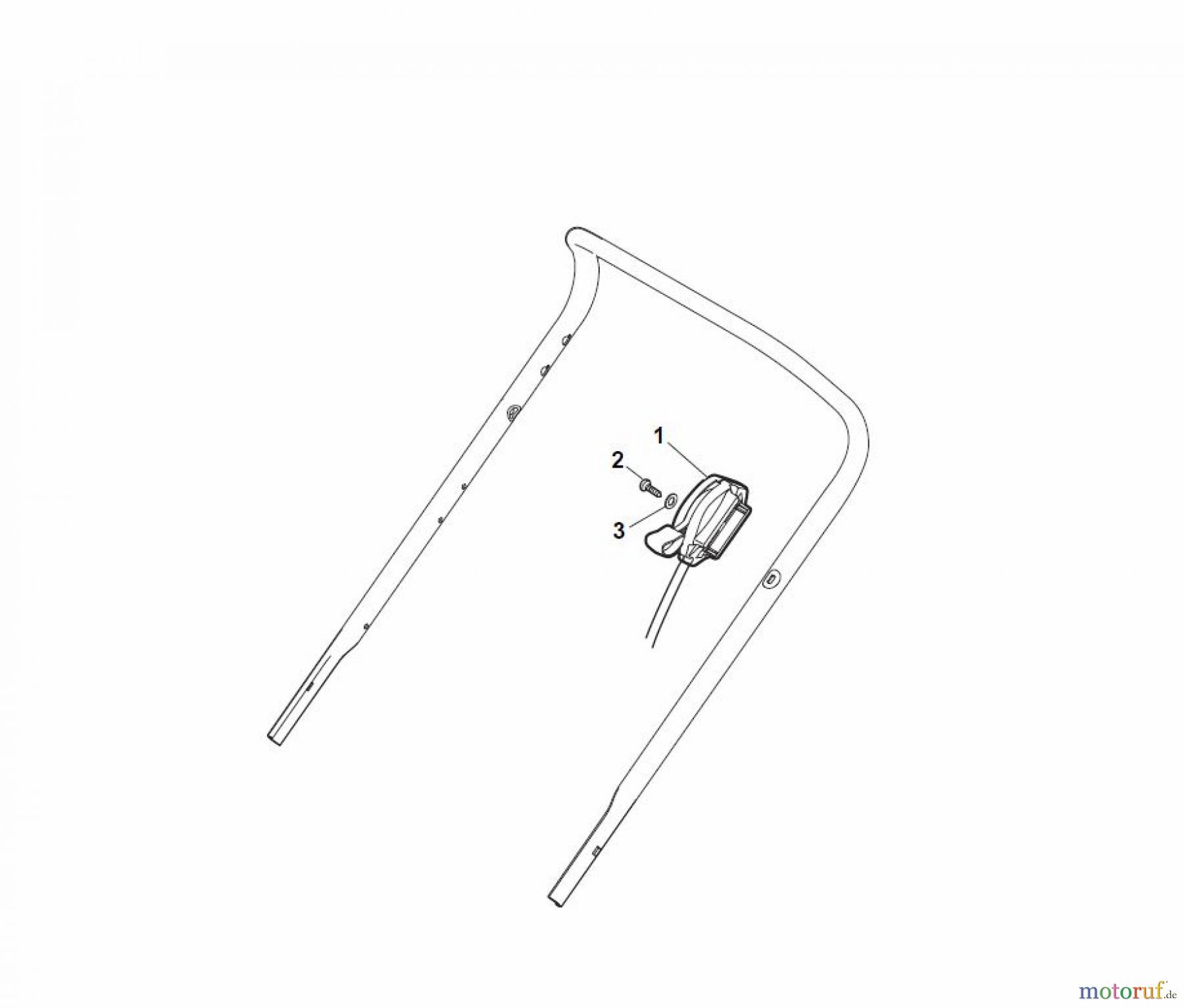Global Garden Products GGP Rasenmäher Baujahr 2017 Benzin Ohne Antrieb 2017 NT 534 W - 534 WQ Controls