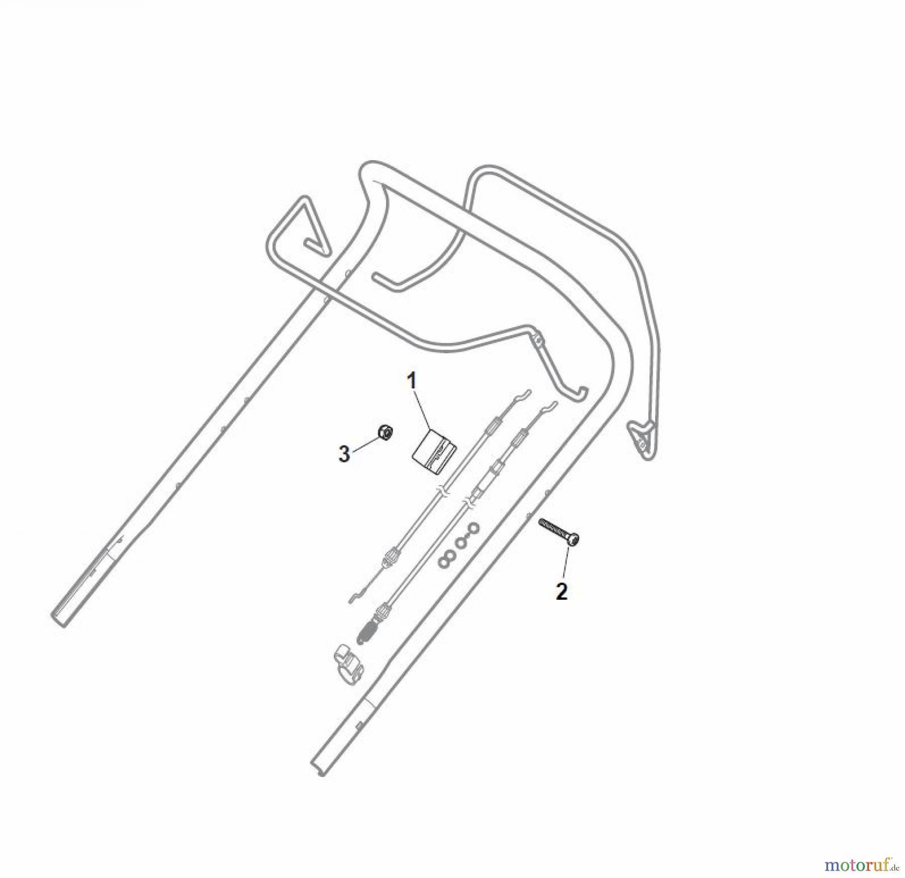 Global Garden Products GGP Rasenmäher Baujahr 2017 Benzin Ohne Antrieb 2017 NT 534 W - 534 WQ Controls Fixed RPM