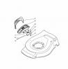 Global Garden Products GGP Baujahr 2017 Benzin Ohne Antrieb 2017 NT 534 W - 534 WQ Ersatzteile Ejection-Guard