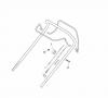 Global Garden Products GGP Baujahr 2017 Benzin Ohne Antrieb 2017 NTL 434-R (Roller) Ersatzteile Controls Fixed RPM