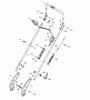 Global Garden Products GGP Baujahr 2017 Benzin Ohne Antrieb 2017 NTL 484 W - 484 WQ Ersatzteile Handle, Upper Part
