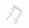 Global Garden Products GGP Baujahr 2017 Benzin Ohne Antrieb 2017 NTL 484 W - 484 WQ Ersatzteile Handle, Upper Part - ECO