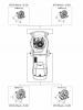 Global Garden Products GGP Baujahr 2017 Benzin Ohne Antrieb 2017 NTL 484 W - 484 WQ Ersatzteile Wheels