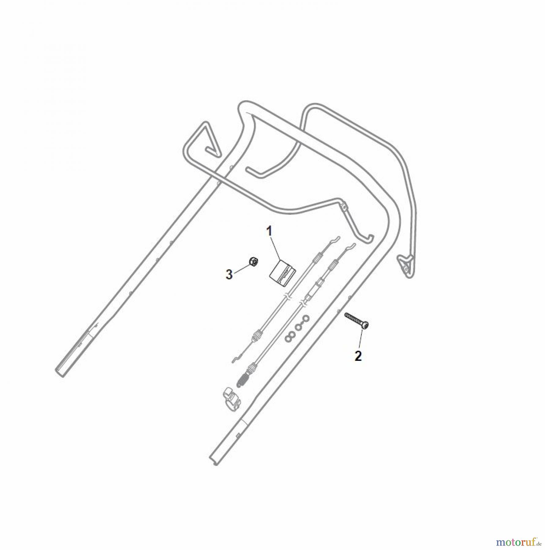 Global Garden Products GGP Rasenmäher Baujahr 2017 Benzin Ohne Antrieb 2017 NTL 484-R (Roller) Controls Fixed RPM