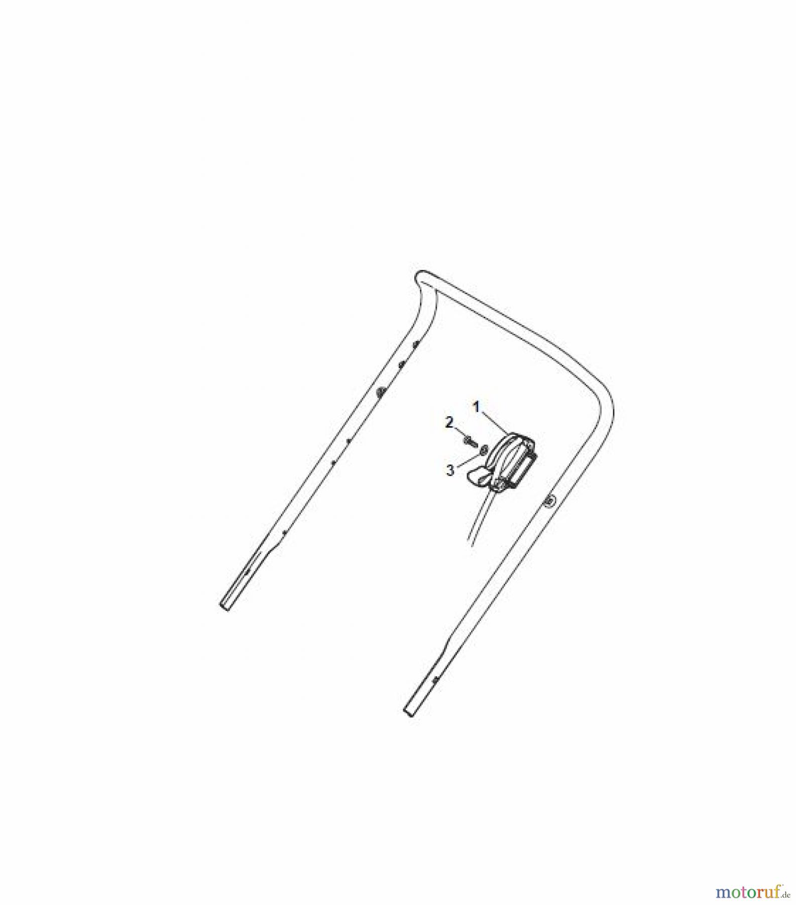 Global Garden Products GGP Rasenmäher Baujahr 2017 Benzin Ohne Antrieb 2017 NTL 484-R (Roller) Controls