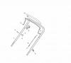 Global Garden Products GGP Baujahr 2017 Benzin Ohne Antrieb 2017 NTL 534 - 534 Q Ersatzteile Handle, Upper Part - LUX