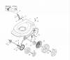 Global Garden Products GGP Baujahr 2017 Benzin Ohne Antrieb 2017 NTL 534 W - 534 WQ Ersatzteile Deck And Height Adjusting