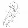 Global Garden Products GGP Baujahr 2017 Benzin Ohne Antrieb 2017 NTL 534 W - 534 WQ Ersatzteile Handle, Upper Part