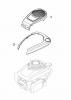 Global Garden Products GGP Baujahr 2017 Benzin Ohne Antrieb 2017 NTL 534 W - 534 WQ Ersatzteile Honda Engine Cover