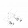 Global Garden Products GGP Baujahr 2017 Benzin Ohne Antrieb 2017 T 484 Ersatzteile Wheel and Hub Cap