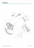 Global Garden Products GGP Benzin 2017 SBC 645 KD Ersatzteile Gear case