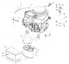 Global Garden Products GGP Sammler Collecting 102-122cm 2017 NJA 102 HYDRO Ersatzteile Engine - Kawasaki FS 600 V