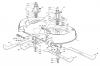 Global Garden Products GGP Sammler Collecting 102-122cm 2017 NJA 102 HYDRO Ersatzteile Cutting Plate